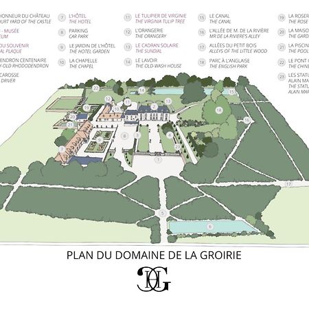 Hotel Du Domaine De La Groirie - Le Mans Trangé Exteriér fotografie